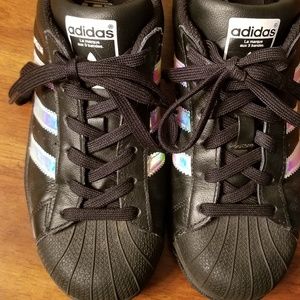 Girls adidas superstars